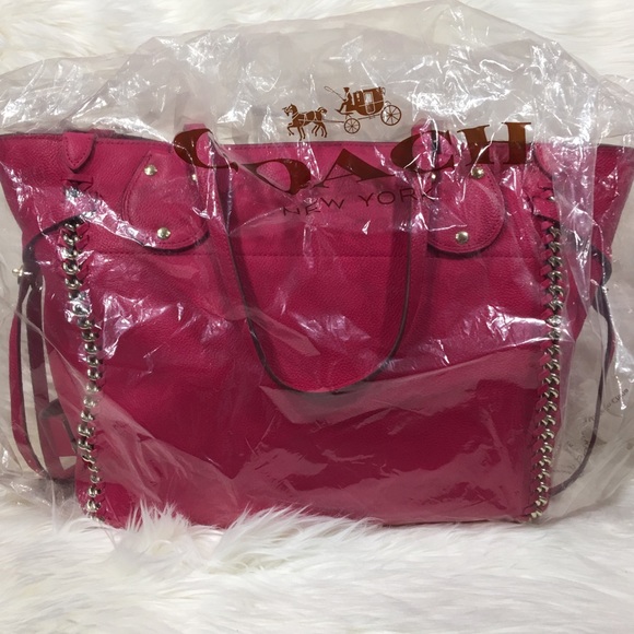 Brand NEW! COACH Tatum Whiplash in Pink Ruby - Picture 8 of 8